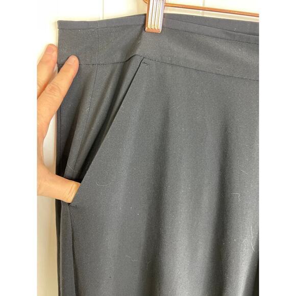 Athleta Cosmic Pant Wide Leg  Pant in Black Size 14 - Picture 8 of 14